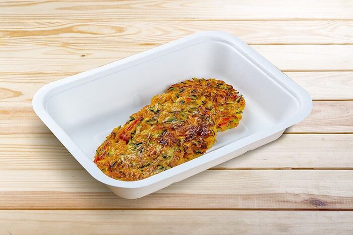 Mittagessen (zweiter Gang) Gemüse-Kartoffelpuffer