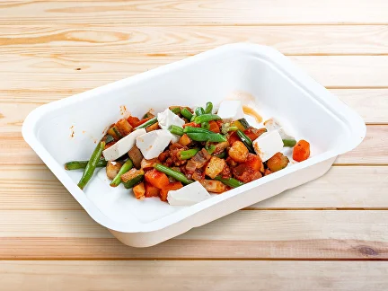 Mittagessen (zweiter Gang) Gemüse-Sauté