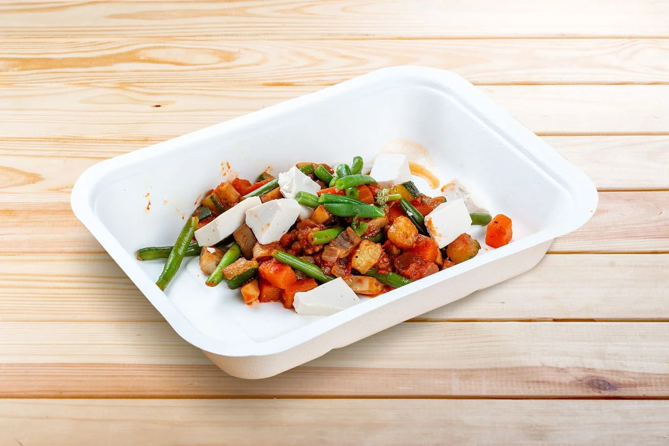 Abendessen Gemüsegratin mit Käsesauce