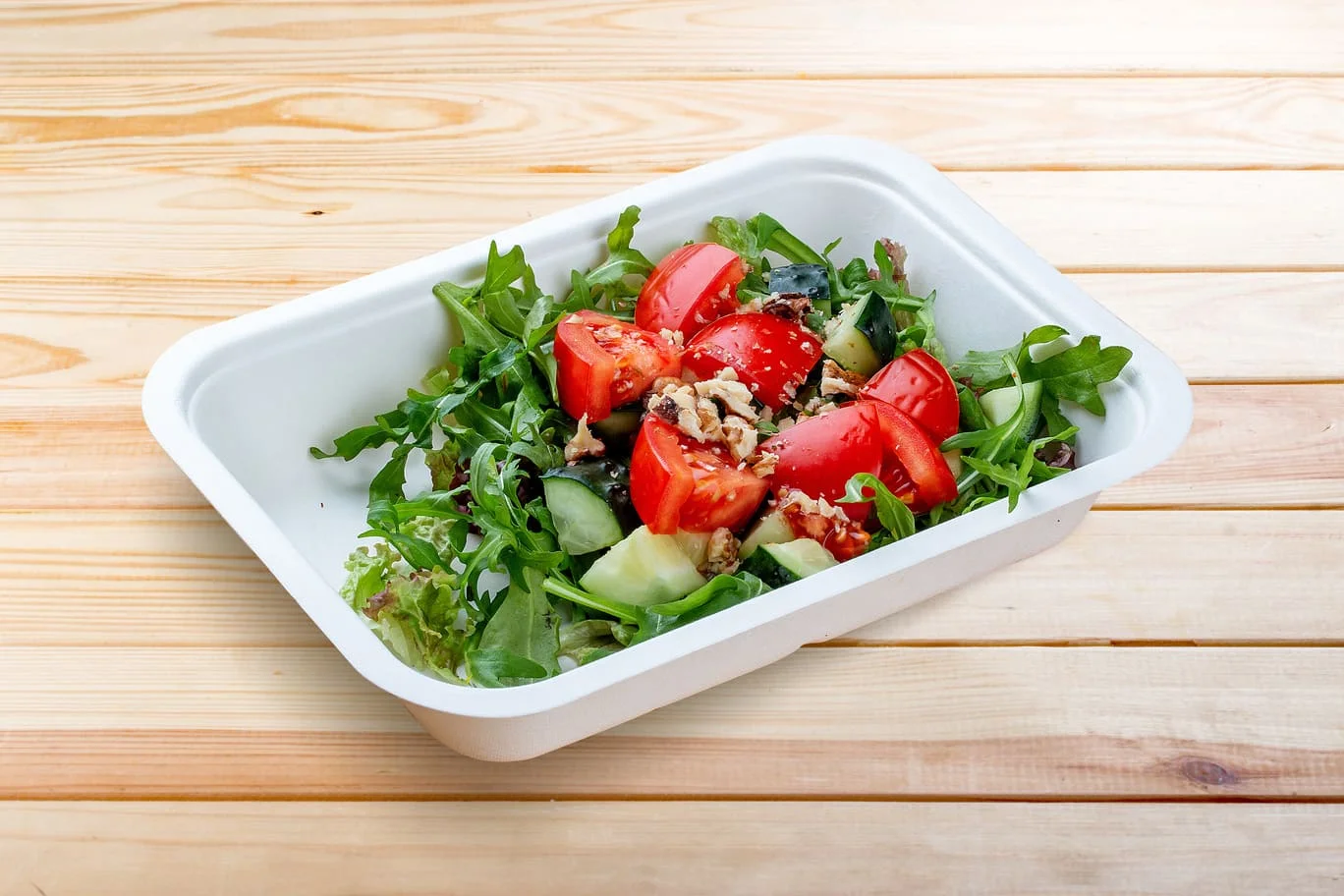 Zweites Frühstück (zweites Gericht) Gemüsesalat