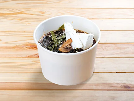 Mittagssnack Miso-Suppe